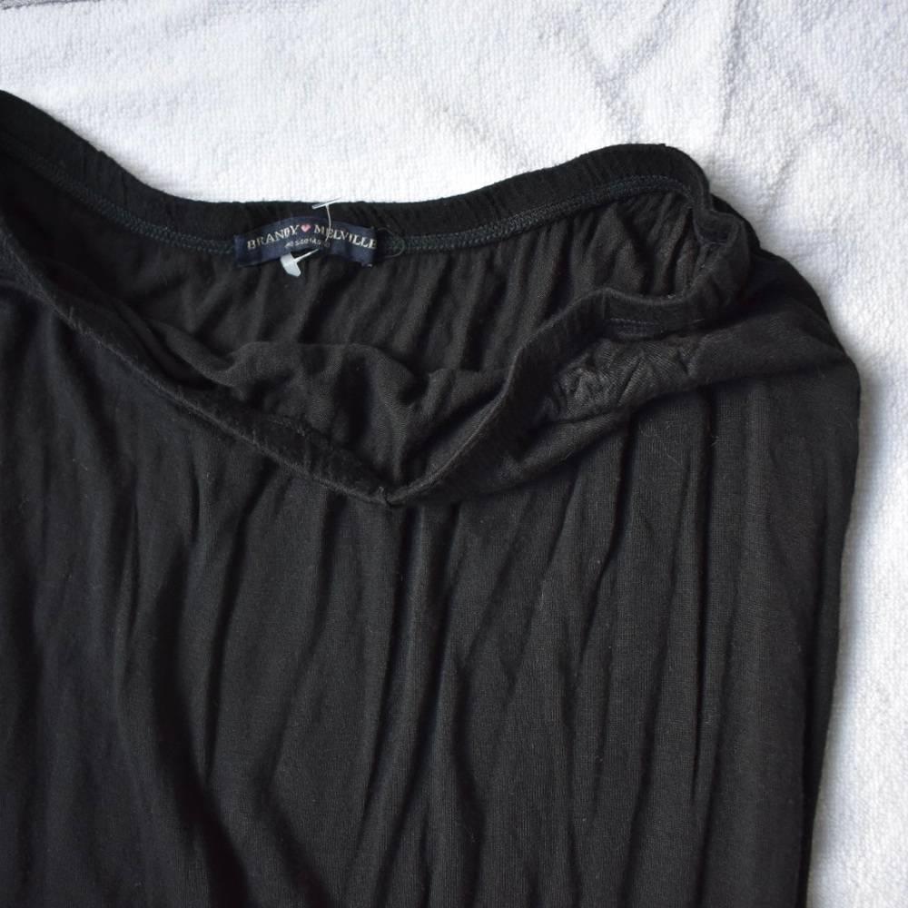 Brandy Melville black maxi skirt